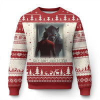 Alpha Wolf They Don't Understand Ugly Christmas Sweater - Wonder Print Shop