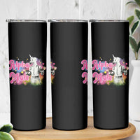 Funny Alpha Male Unicorn Skinny Tumbler