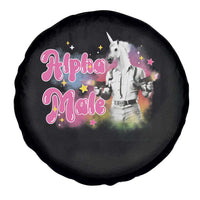 Funny Alpha Male Unicorn Spare Tire Cover
