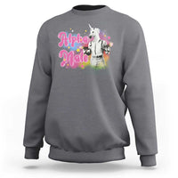 Funny Alpha Male Unicorn Sweatshirt - Wonder Print Shop