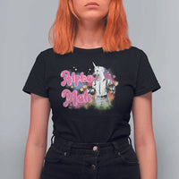Funny Alpha Male Unicorn T Shirt For Women - Wonder Print Shop