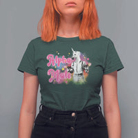 Funny Alpha Male Unicorn T Shirt For Women - Wonder Print Shop
