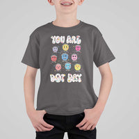 Christian Hippie Face You Are Dot Day T Shirt For Kid - Wonder Print Shop