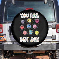 Christian Hippie Face You Are Dot Day Spare Tire Cover