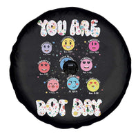 Christian Hippie Face You Are Dot Day Spare Tire Cover