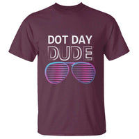 Dot Day Dude T Shirt Cool Dot Sunglass - Wonder Print Shop