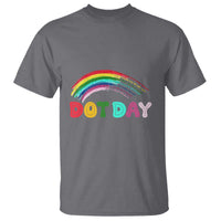 Rainbow Happy Dot Day T Shirt - Wonder Print Shop