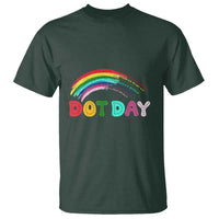 Rainbow Happy Dot Day T Shirt - Wonder Print Shop