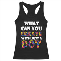 Happy Dot Day Racerback Tank Top What Can You Create With Just A Dot