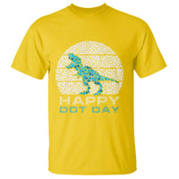 Happy Dot Day Funny Dinosaur T Shirt - Wonder Print Shop