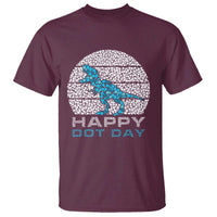 Happy Dot Day Funny Dinosaur T Shirt - Wonder Print Shop