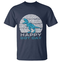 Happy Dot Day Funny Dinosaur T Shirt - Wonder Print Shop