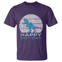 Happy Dot Day Funny Dinosaur T Shirt - Wonder Print Shop