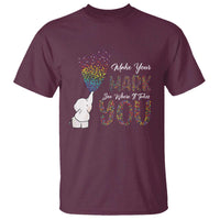 Dot Day T Shirt Make Your Mark And See Where It Takes Cute Elephant - Wonder Print Shop