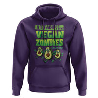 Halloween Vegetarian Hoodie Attack of the Vegan Zombies - Wonder Print Shop
