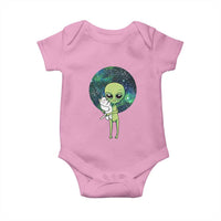 Cute Alien Hugs Cat Baby Onesie