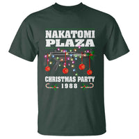 Christmas Nakatomi Plaza 1988 T Shirt Christmas Lights Machine Gun - Wonder Print Shop