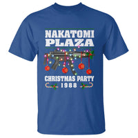 Christmas Nakatomi Plaza 1988 T Shirt Christmas Lights Machine Gun - Wonder Print Shop