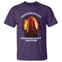 Nakatomi Plaza Christmas Party Survivor T Shirt - Wonder Print Shop