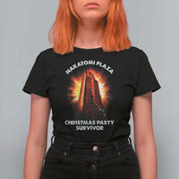 Nakatomi Plaza Christmas Party Survivor T Shirt For Women - Wonder Print Shop