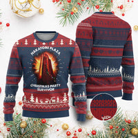 Nakatomi Plaza Christmas Party Survivor Ugly Christmas Sweater - Wonder Print Shop