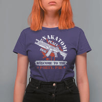 Christmas Nakatomi Plaza 1988 T Shirt For Women Welcome To The Party Pal - Wonder Print Shop
