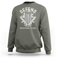 Defend Nakatomi Plaza Funny Christmas Sweatshirt - Wonder Print Shop