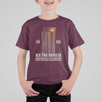 Remember Nakatomi Plaza 1988 T Shirt For Kid - Wonder Print Shop