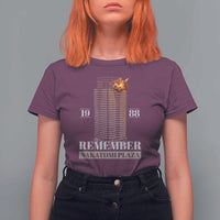 Remember Nakatomi Plaza 1988 T Shirt For Women - Wonder Print Shop
