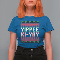 Funny Christmas Nakatomi Plaza Yipee Ki-Yay T Shirt For Women - Wonder Print Shop