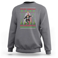 Xmas Nakatomi Plaza Sweatshirt It's Not Christmas Until Hans Gruber Falls - Wonder Print Shop