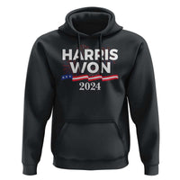Harris Won 2024 Hoodie US President American Firework Patriotic
