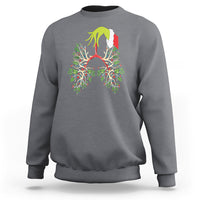 Respiratory Therapy Lung Christmas Light Therapist Sweatshirt - Wonder Print Shop
