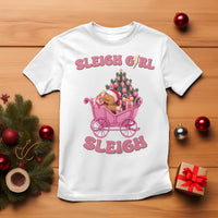 Sleigh Girl Sleigh Christmas Groovy Gingerbread Man Xmas Holidays T Shirt - Wonder Print Shop