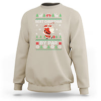 Best Christmas By Par Santa Claus Golfer Xmas Golf Sweatshirt - Wonder Print Shop