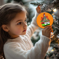 Funny Xmas Dumpster Fire Christmas Ornament I'm Fine It's Fine Everything Is Fine - Wonder Print Shop