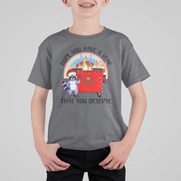 Funny Xmas Dumpster Fire T Shirt For Kid Hope You Have The Year You Deserve Santa Raccoon - Wonder Print Shop