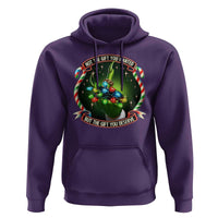 Funny Xmas Hoodie Not The Gift You Wanted But The Gift You Deserve