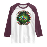 Funny Xmas Raglan Shirt Not The Gift You Wanted But The Gift You Deserve