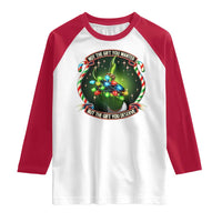 Funny Xmas Raglan Shirt Not The Gift You Wanted But The Gift You Deserve