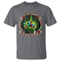 Funny Xmas T Shirt Not The Gift You Wanted But The Gift You Deserve - Wonder Print Shop