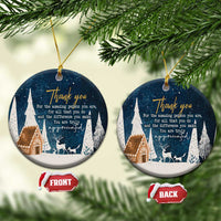 Thank You Gifts Christmas Ornament You Are Truly Appreciated - Wonder Print Shop