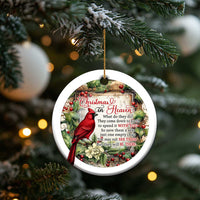 Memorial Christmas Ornament Christmas In Heaven Red Cardinal - Wonder Print Shop