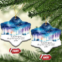 Memorial Christmas Ornament The Sky Looks Different When You Have Someone You Love Up There - Wonder Print Shop
