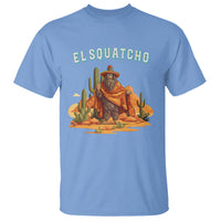 Western Bigfoot T Shirt Funny El Squatcho Poncho Mexican - Wonder Print Shop