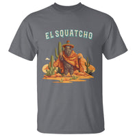 Western Bigfoot T Shirt Funny El Squatcho Poncho Mexican - Wonder Print Shop