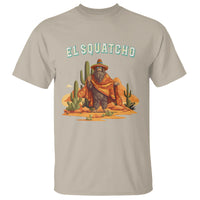 Western Bigfoot T Shirt Funny El Squatcho Poncho Mexican - Wonder Print Shop