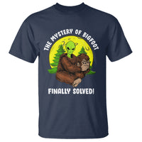 Mystery Of Bigfoot Alien Funny Real Sasquatch T Shirt - Wonder Print Shop
