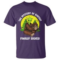 Mystery Of Bigfoot Alien Funny Real Sasquatch T Shirt - Wonder Print Shop