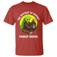Mystery Of Bigfoot Alien Funny Real Sasquatch T Shirt - Wonder Print Shop
